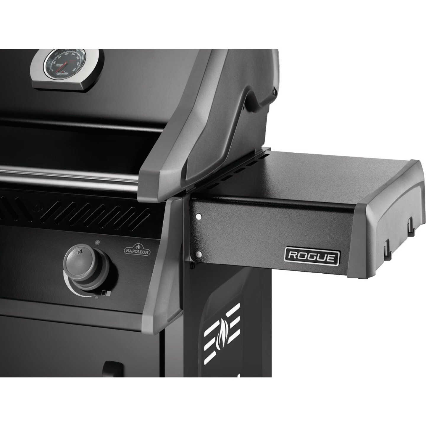 Napoleon Rogue 425 3-Burner with Stainless Steel Grids Natural Gas Grill, Black Image 4