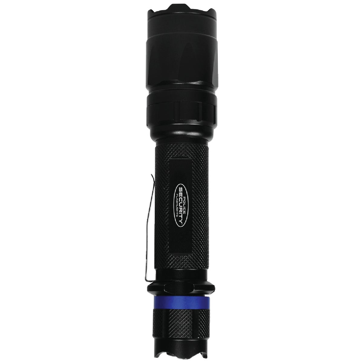 Police Security Trac-Tact 2AA 350 Lm. Tactical LED Flashlight with UV & Red LED Modes Image 4