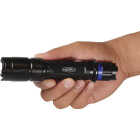 Police Security Trac-Tact 2AA 350 Lm. Tactical LED Flashlight with UV & Red LED Modes Image 2
