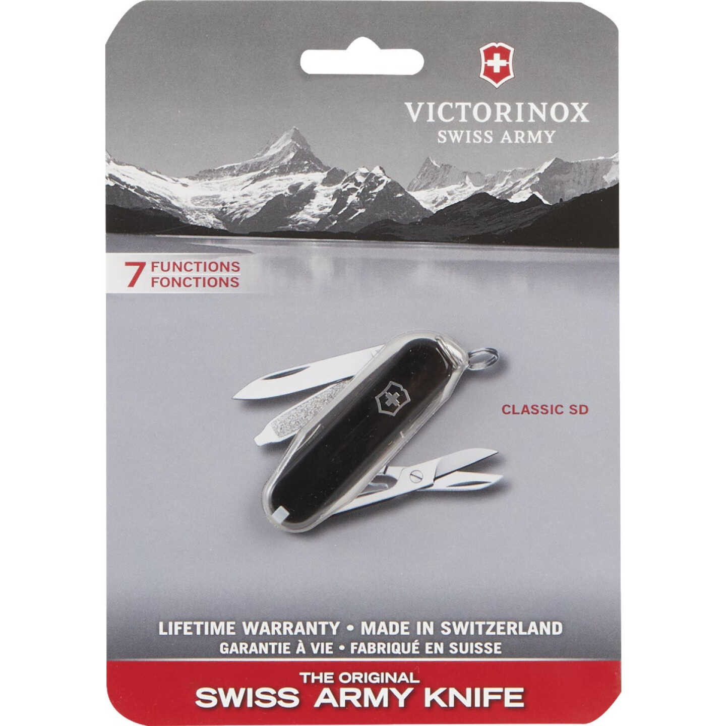 Victorinox Classic 6-Function 2-1/4 In. Black Swiss Army Knife Image 2