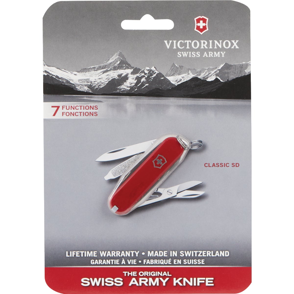 Victorinox Classic 6-Function 2-1/4 In. Red Swiss Army Knife Image 2