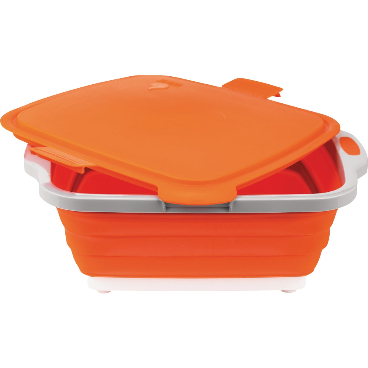 Drip EZ Jr. Orange 15.75 In. L. x 12.5 In. W. x 4.5 In. D. Collapsible Food Prep Tub
