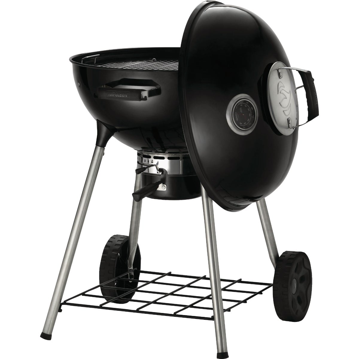 Napoleon NK22 Charcoal Kettle Grill, Black Image 5