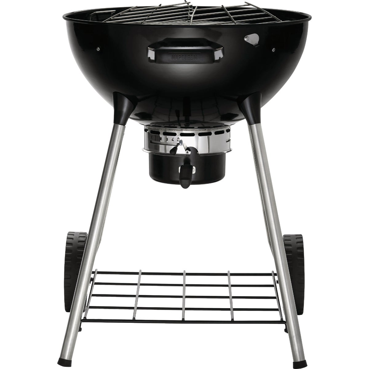 Napoleon NK22 Charcoal Kettle Grill, Black Image 4