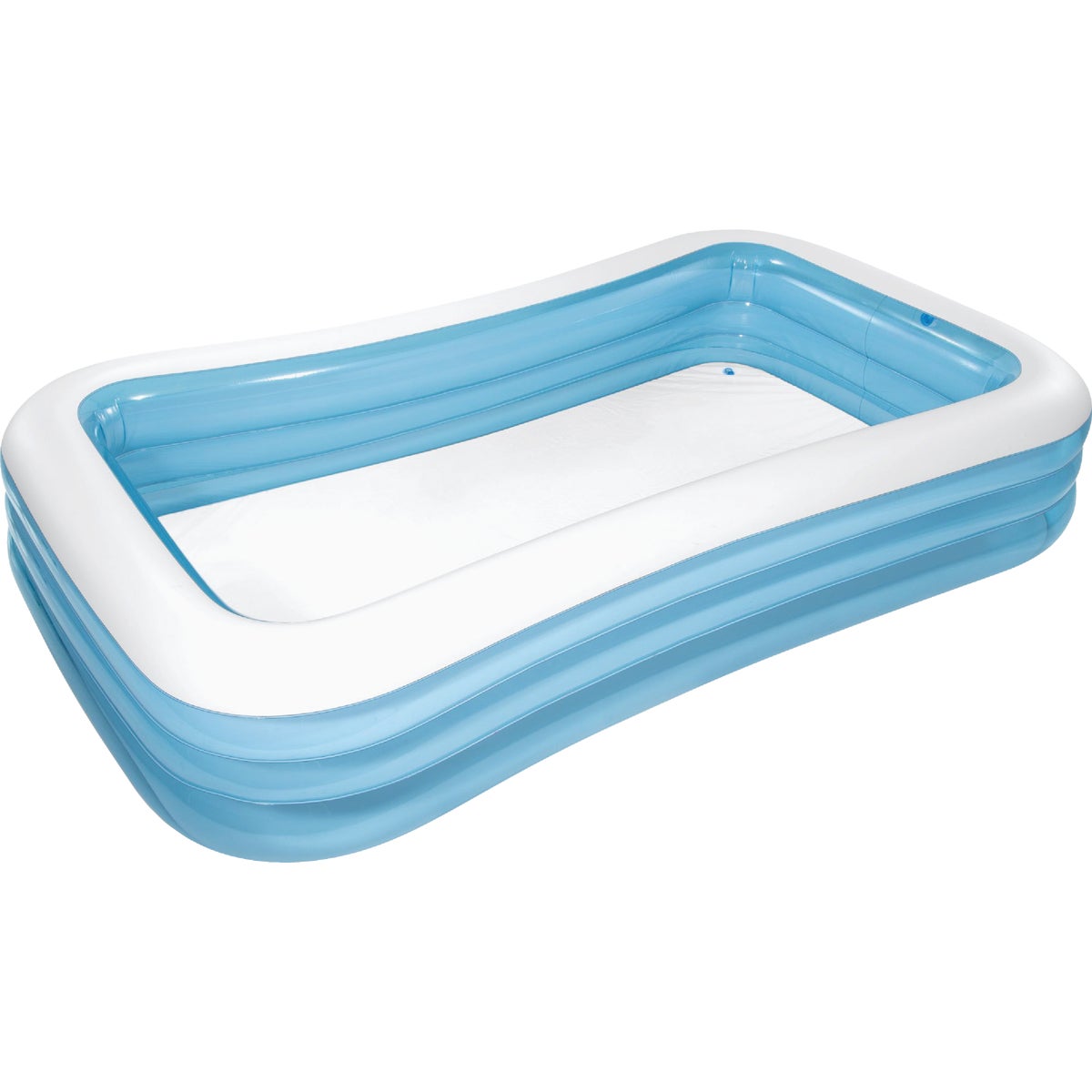 Intex 72 In. W. x 22 In. D. Blue Vinyl Family Inflatable Swimming Pool