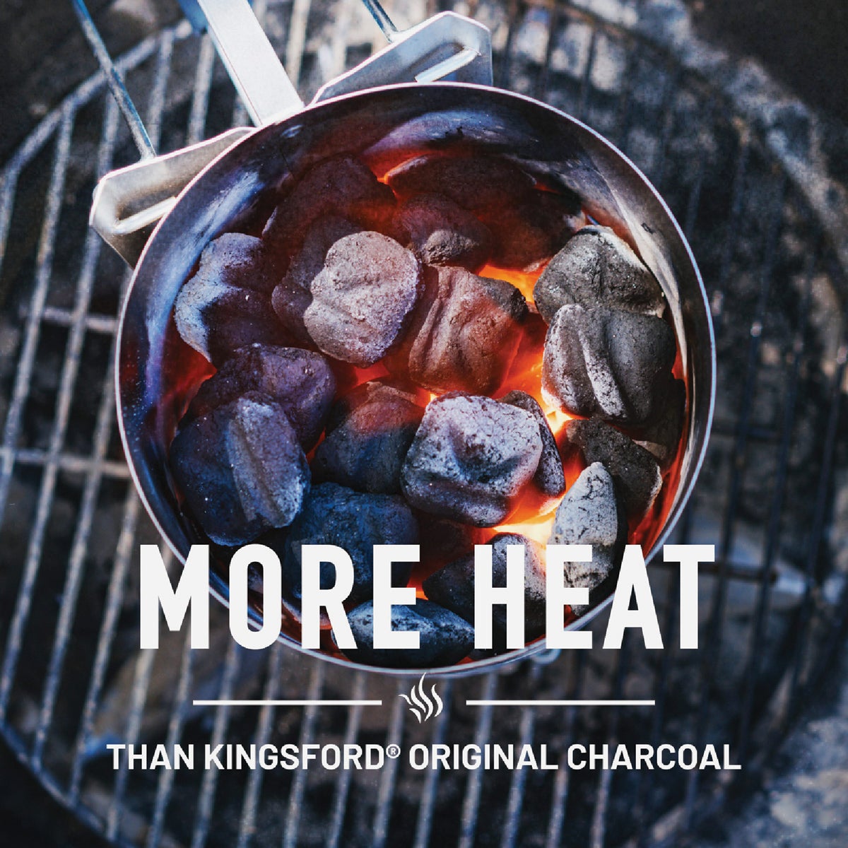 Kingsford High Heat 12 Lb. Charcoal Briquets Image 6