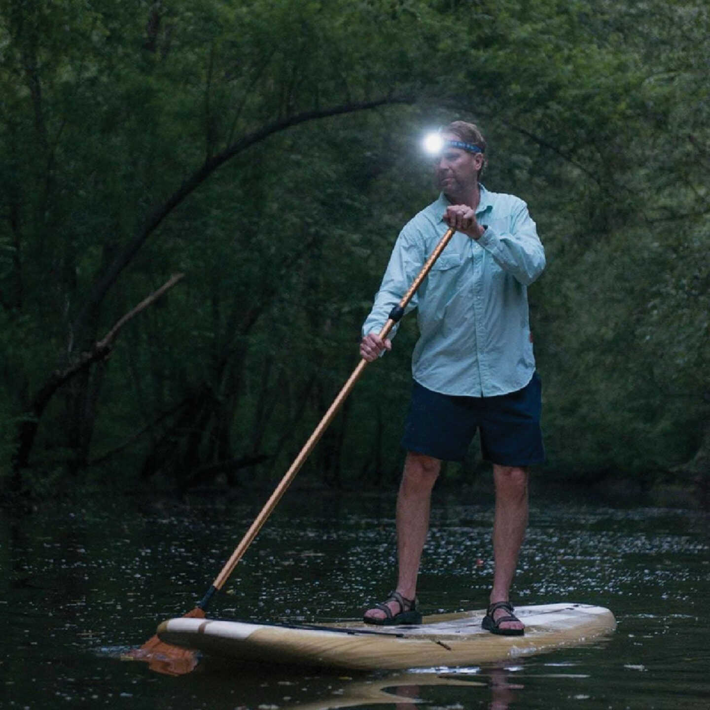 Police Security Breakout 600 Lm. 4AAA COB LED Headlamp Image 3