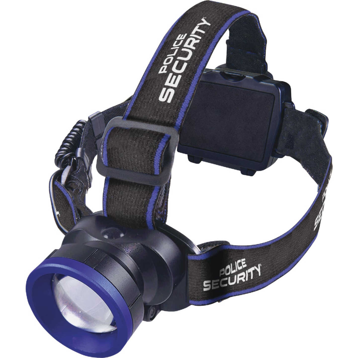 Police Security Breakout 600 Lm. 4AAA COB LED Headlamp Image 1