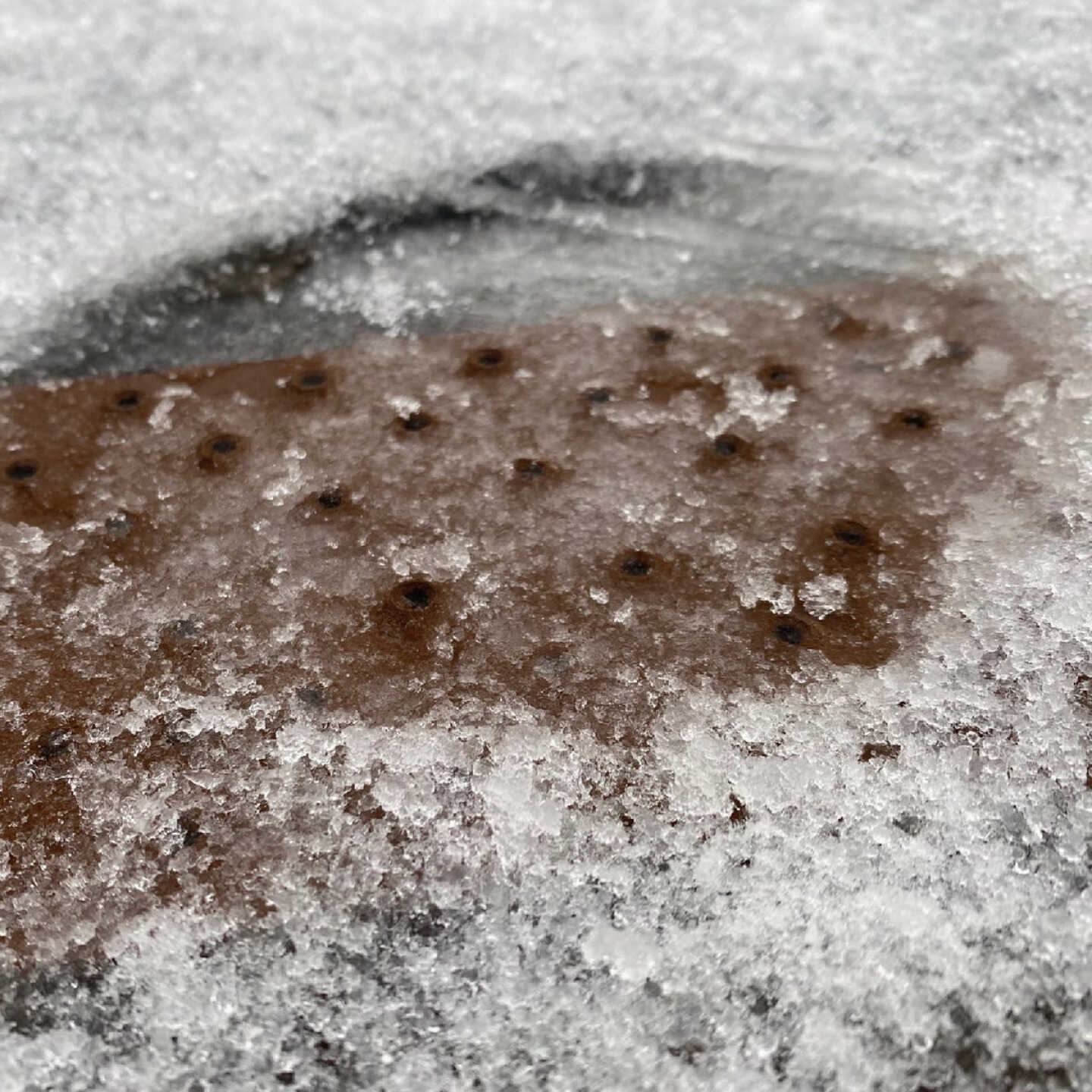 Handi Treads 3.75 In. W. x 30 In. L. Brown Non-Slip Aluminum Tread Image 2