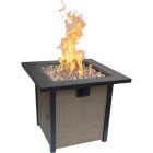 Bond Woodleaf 28 In. Square Steel Gas Fire Pit Image 1