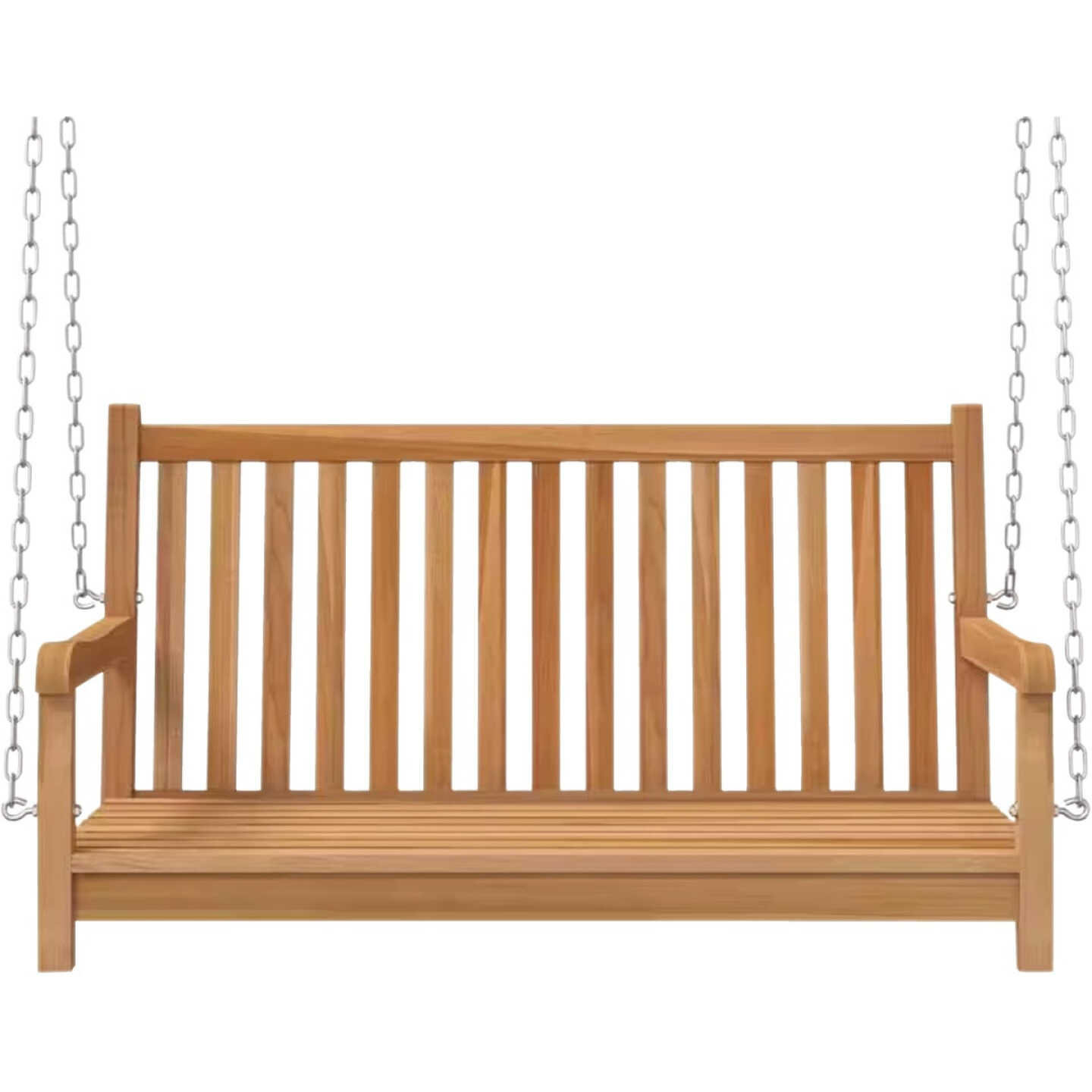 Northbeam Amherst Acacia Hardwood Porch Swing Image 1