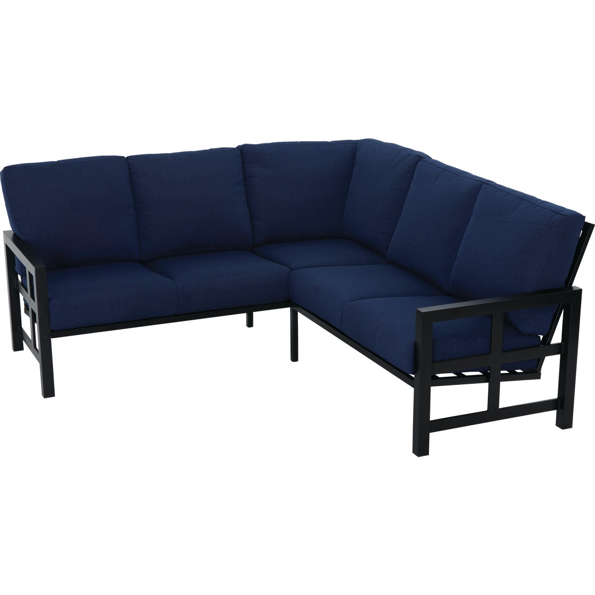 Outdoor Expressions 2-Piece Sectional Sofa Chat Set Image 10