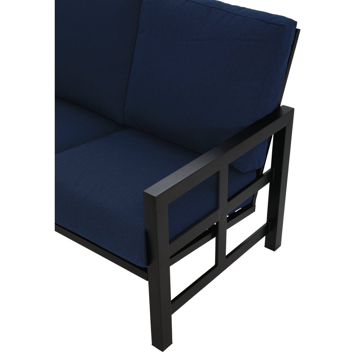 Outdoor Expressions 2-Piece Sectional Sofa Chat Set Image 13