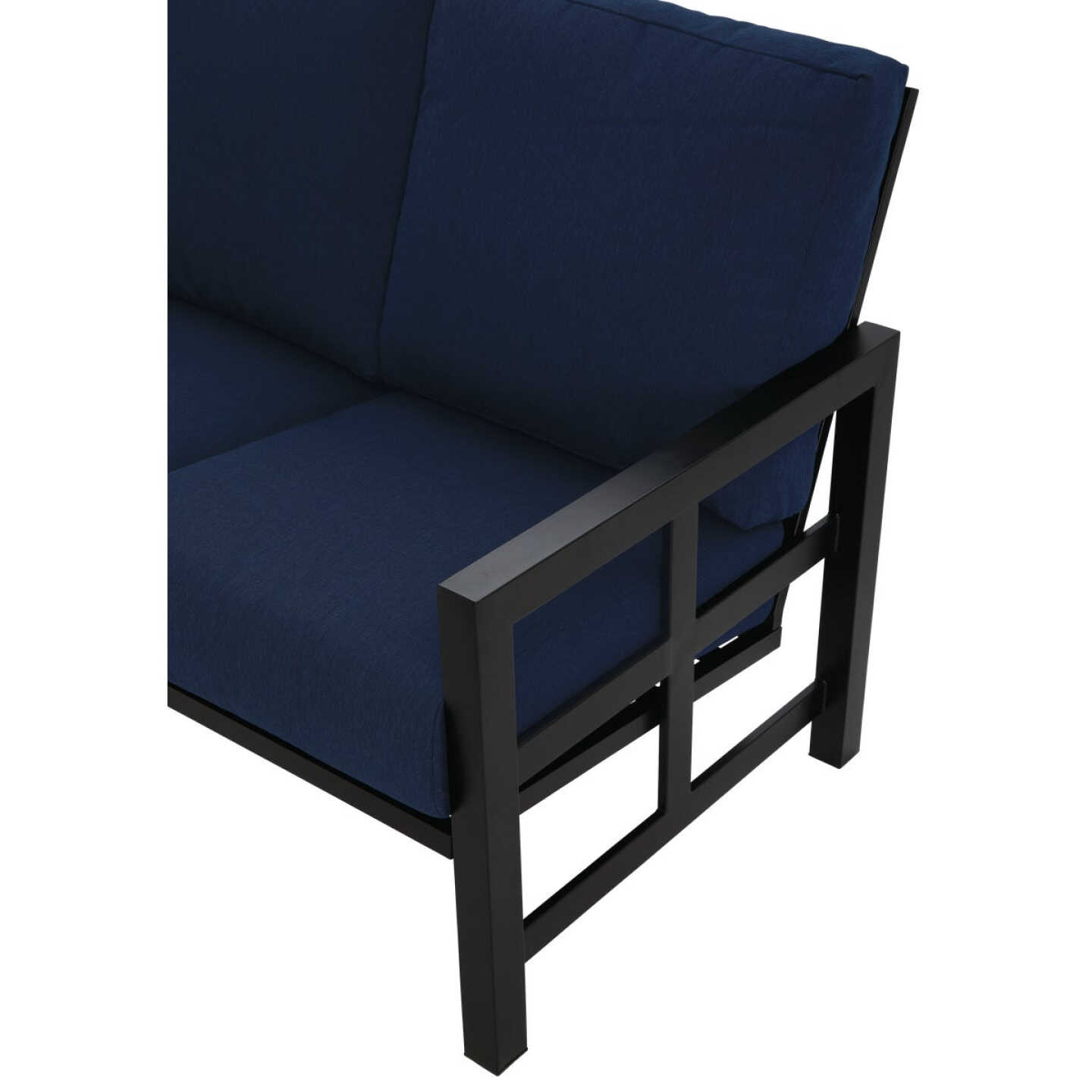 Outdoor Expressions 2-Piece Sectional Sofa Chat Set Image 13