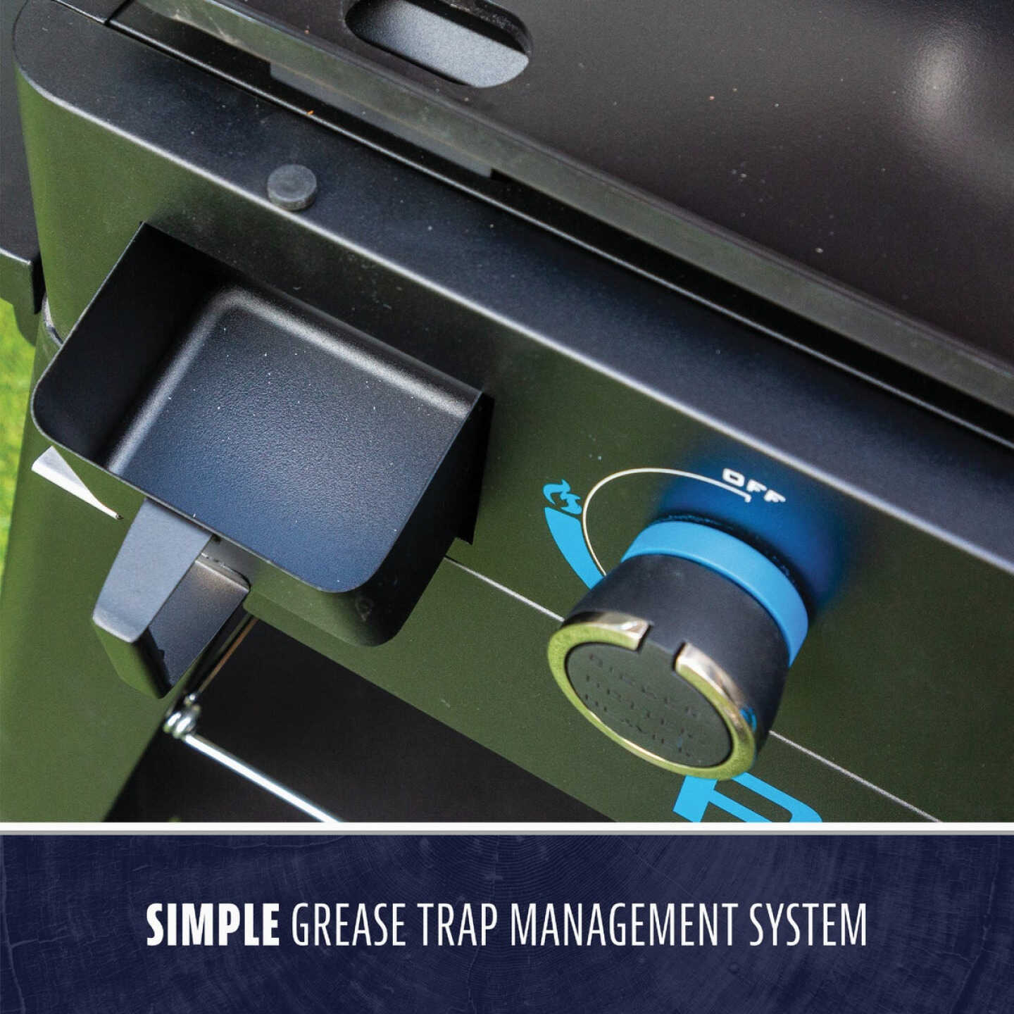 Pit Boss 4-Burner Black & Stainless Steel 46,000 BTU 647 Sq. In. Outdoor LP Gas Griddle Image 6
