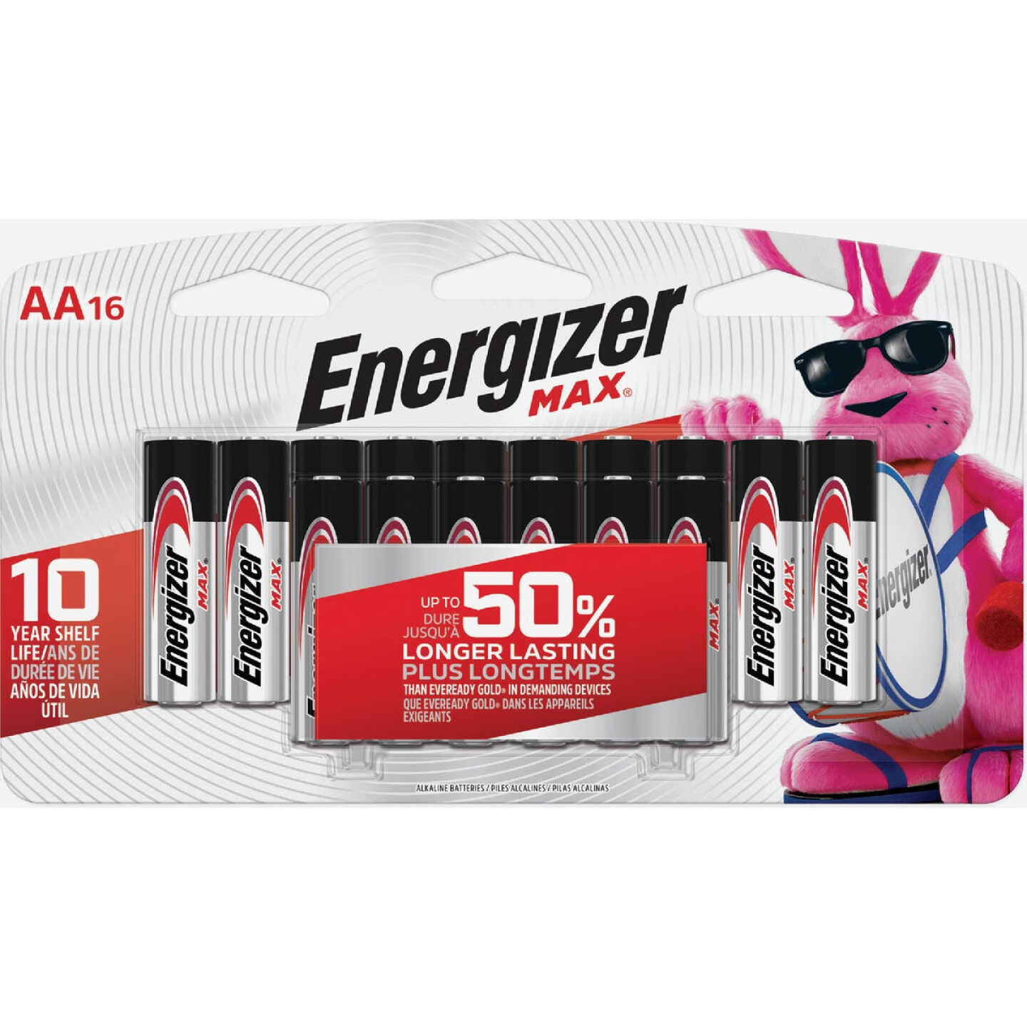 Energizer Max AA Alkaline Battery (16-Pack) Image 3