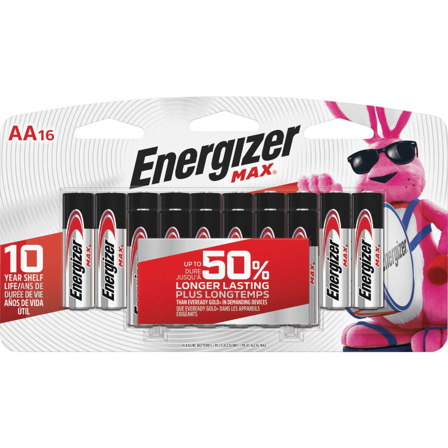 Energizer Max AA Alkaline Battery (16-Pack) Image 1