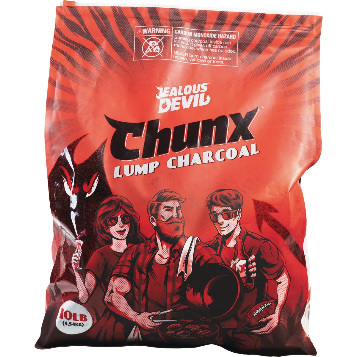 Jealous Devil Chunx 10 Lb. Hardwood Lump Charcoal Image 5