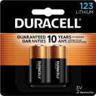 Duracell 123 Ultra Lithium Battery (2-Pack) Image 1