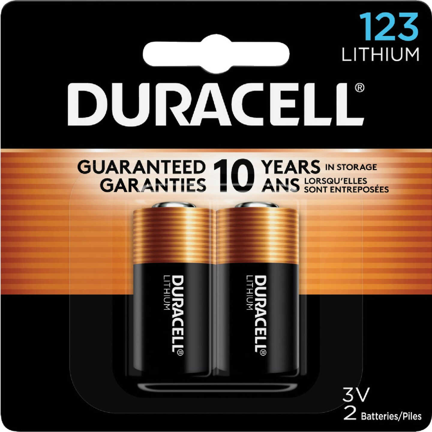 Duracell 123 Ultra Lithium Battery (2-Pack) Image 1