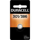 Duracell 301/386 Silver Oxide Button Cell Battery Image 1
