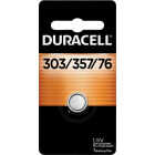 Duracell 303/357 Silver Oxide Button Cell Battery Image 1