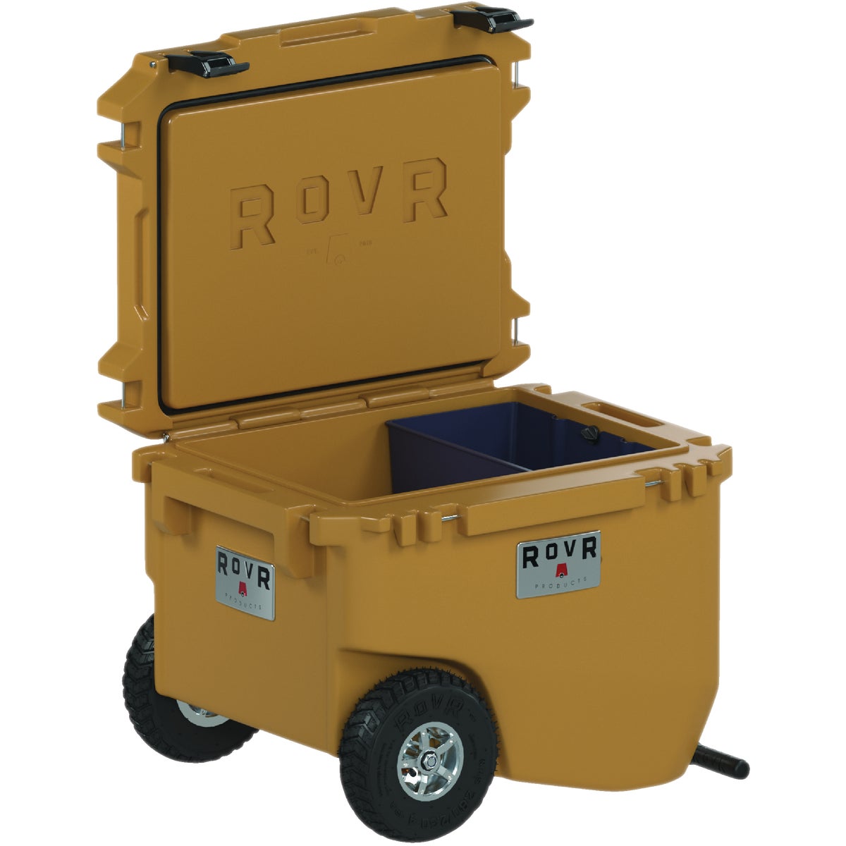 RovR Products RollR 60 Qt. Wheeled Hard Cooler, Copper