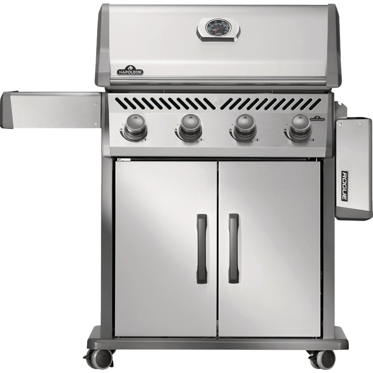 Napoleon Rogue 525 4-Burner Natural Gas Grill, Stainless Steel Image 4