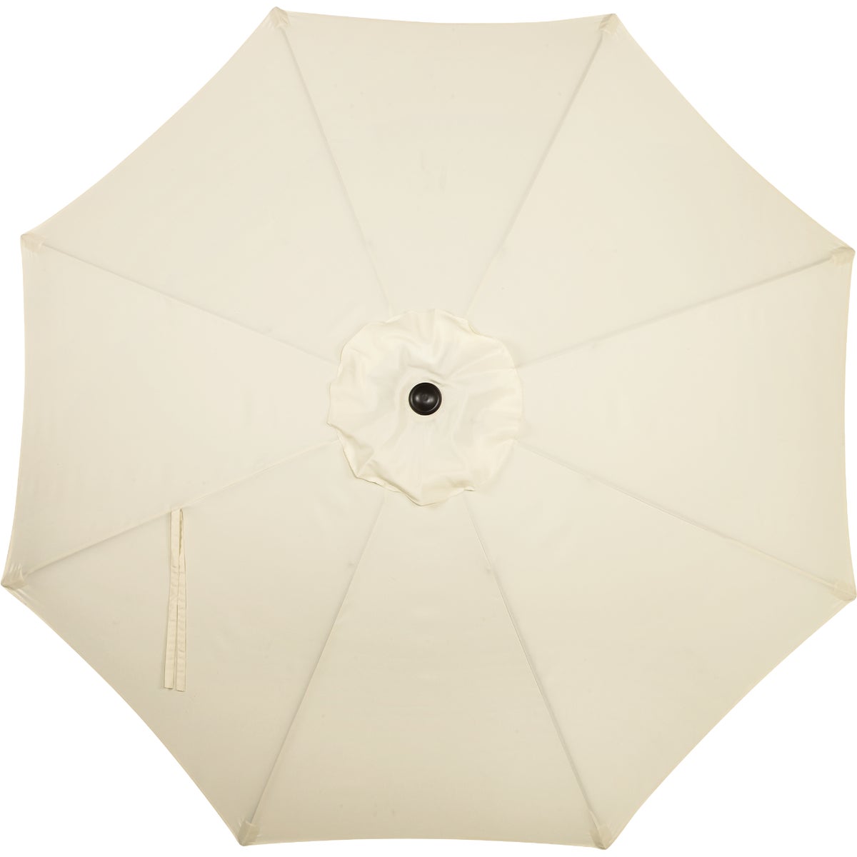 9 Ft. Aluminum Tilt/Crank Cream Patio Umbrella - PFAS Free Image 5