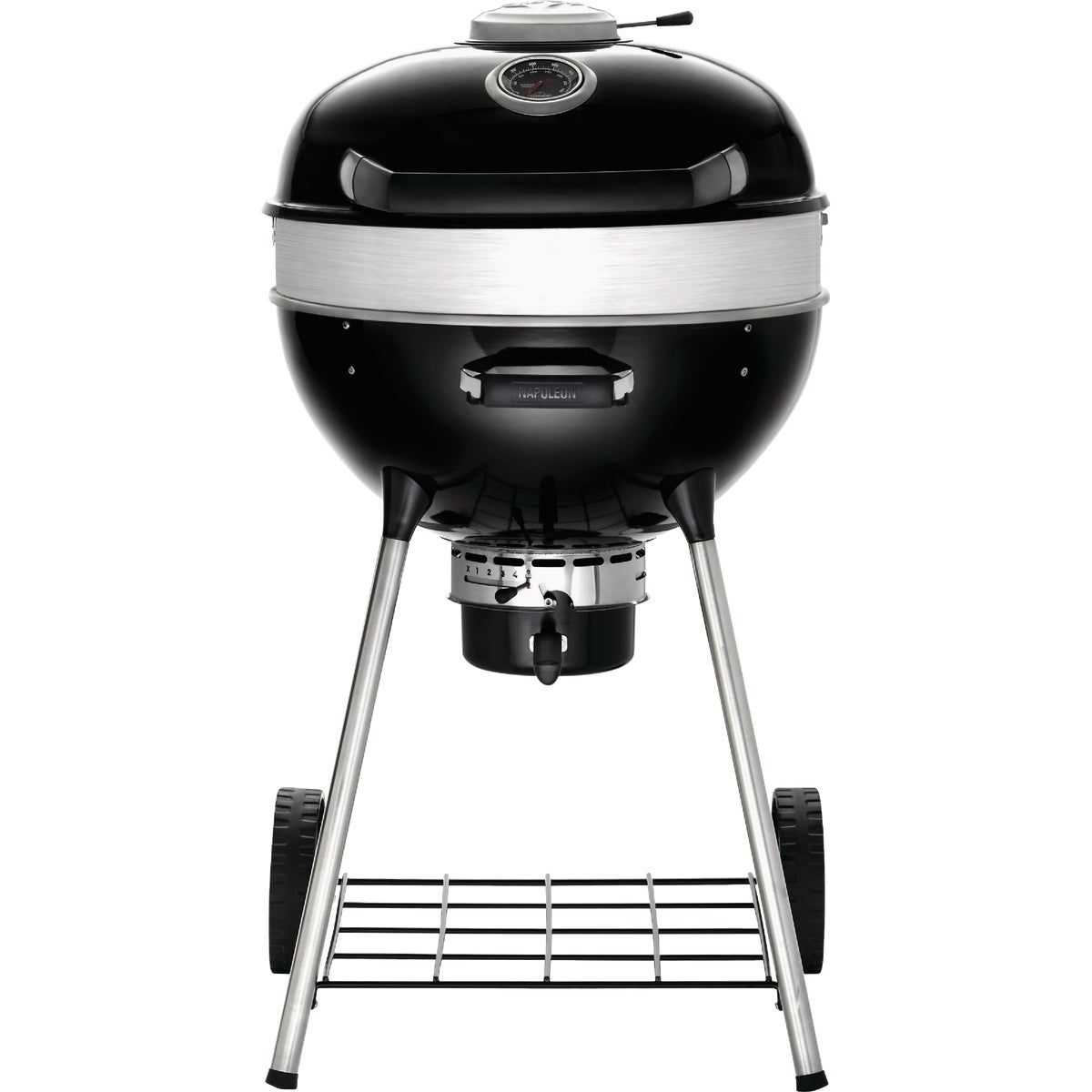 Napoleon PRO22 Charcoal Kettle Grill, Black
