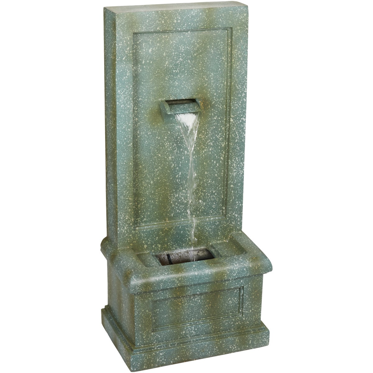 Best Garden 11.8 In. W. x 41.5 In. H. x 18 In. L. Cement Wall Fountain