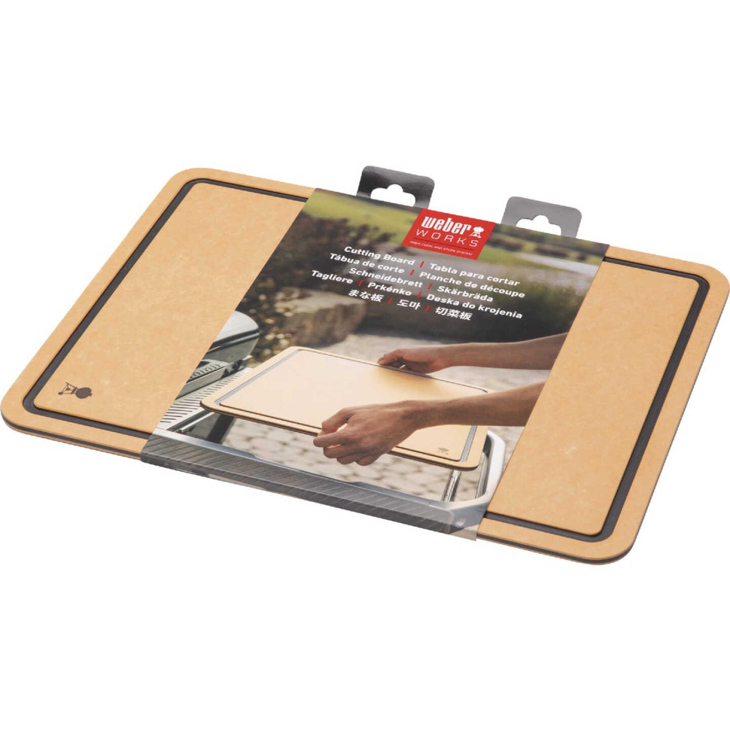 Weber Works 18.9 In. Side Table Cutting Board Image 2
