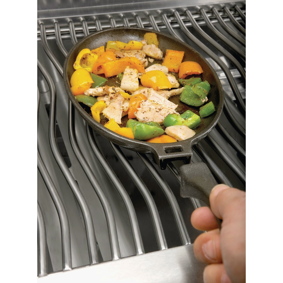 Napoleon 11 In. x 17 In. Cast Iron Skillet Image 3