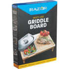 Mr. Bar-B-Q Razor 11.81 In. W. x 15.75 In. L. Wood Cutting Board Image 3
