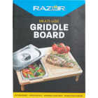 Mr. Bar-B-Q Razor 11.81 In. W. x 15.75 In. L. Wood Cutting Board Image 2