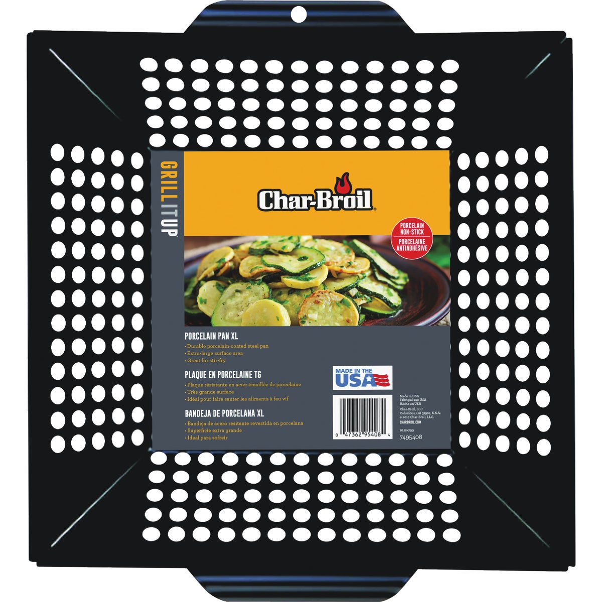 Char-Broil 13 In. XL Porcelain Grill Pan