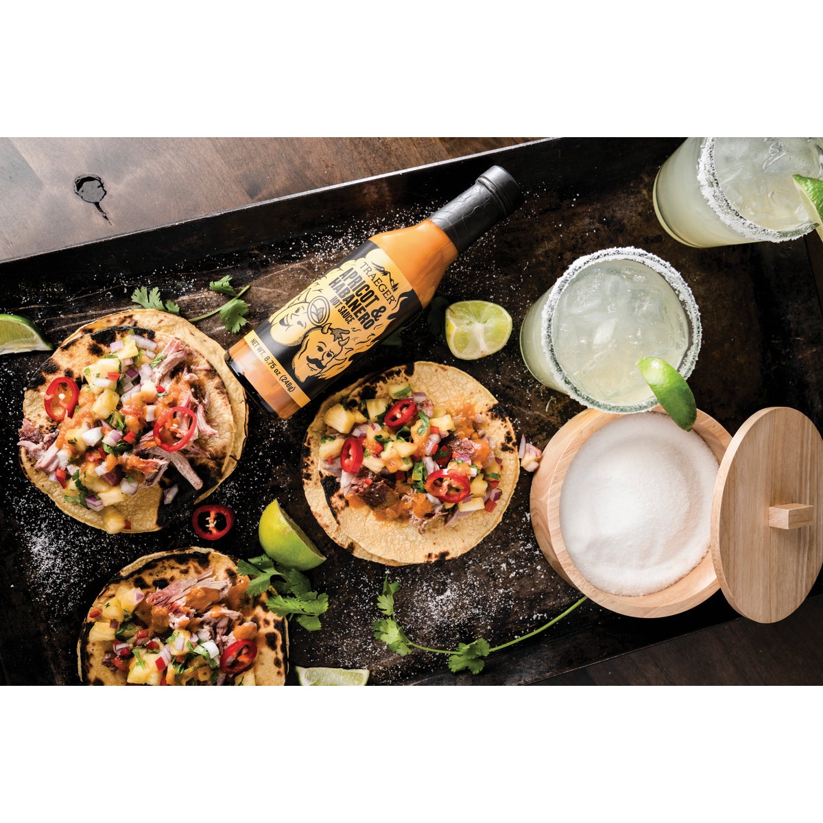 Traeger 8.75 Oz. Apricot & Habanero Hot Sauce Image 5