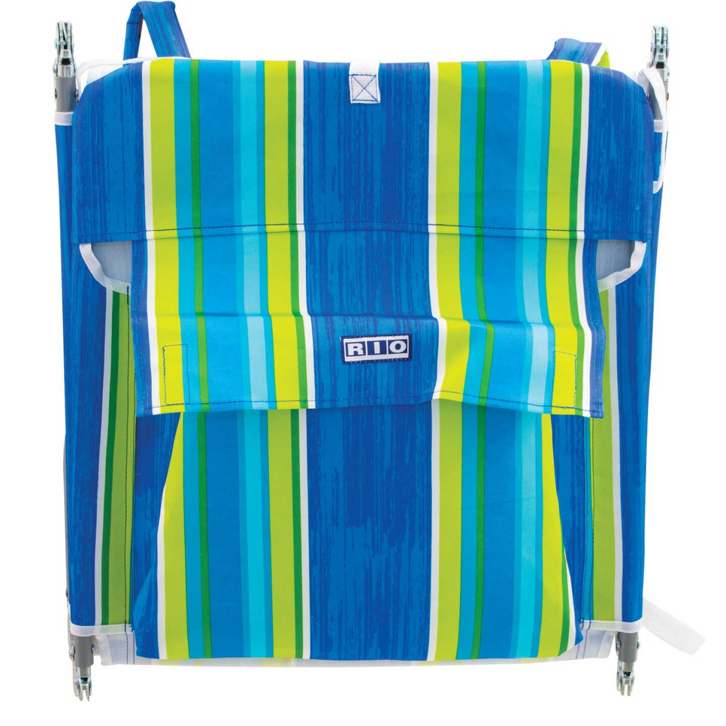 Rio Brands Beach Multiple-Position Steel Folding Backpack Lounger Image 3