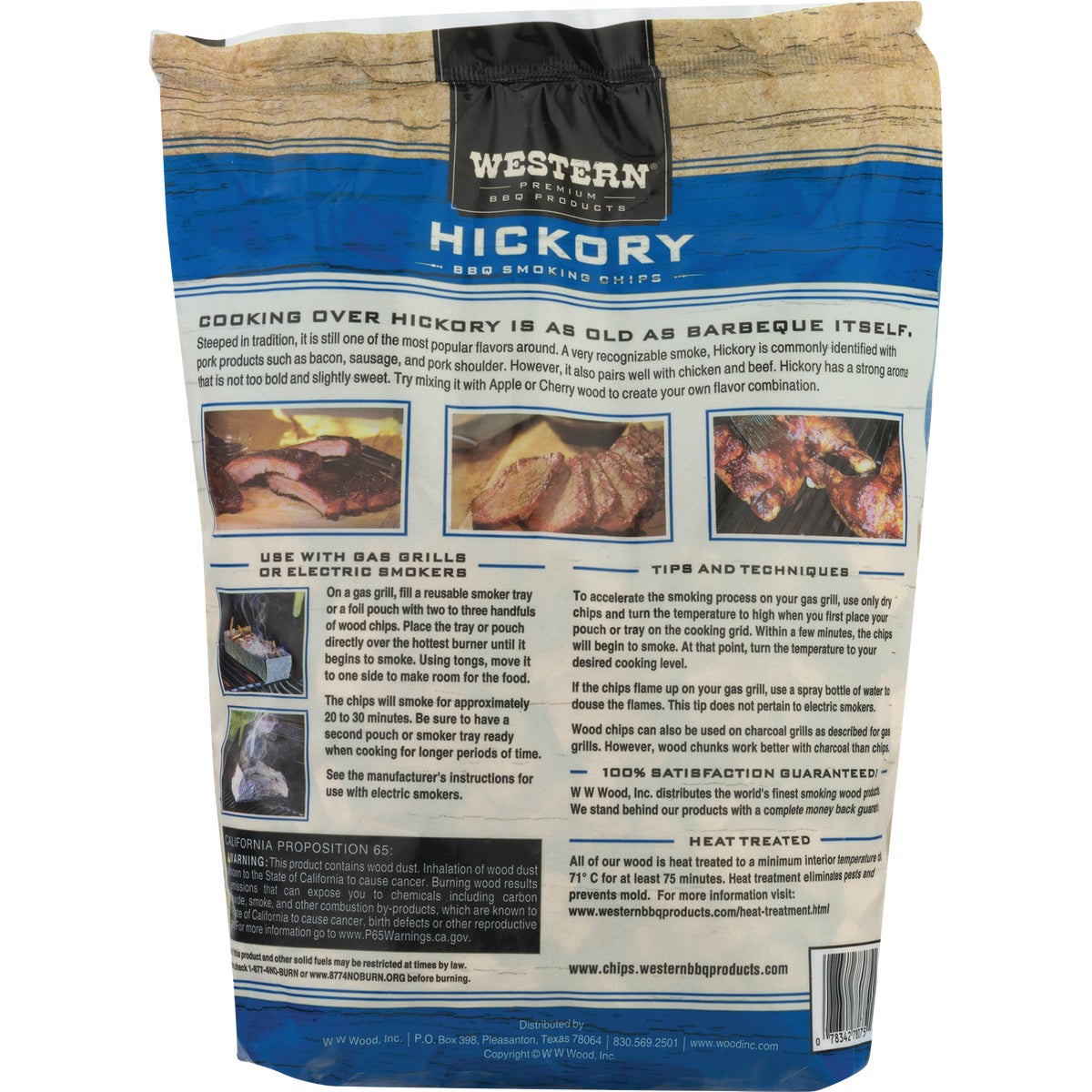 Western 180 Cu. In. Hickory Wood Smoking Chips Image 5
