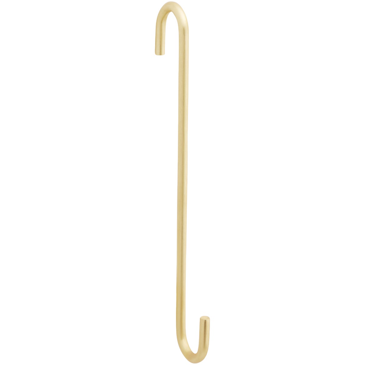 National Hardware 8 In. Brushed Gold Steel Modern Large S-Hook Plant Hanger