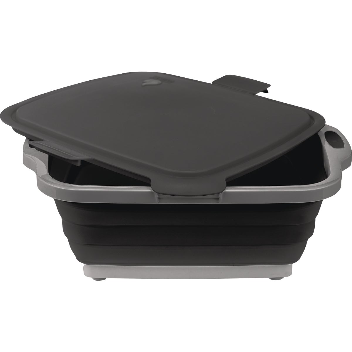 Drip EZ Jr. Black 15.75 In. L. x 12.5 In. W. x 4.5 In. D. Collapsible Food Prep Tub