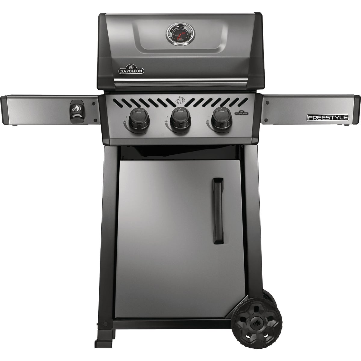 Napoleon Freestyle 365 3-Burner 33,000 BTU Propane Gas Grill, Graphite Gray Image 1
