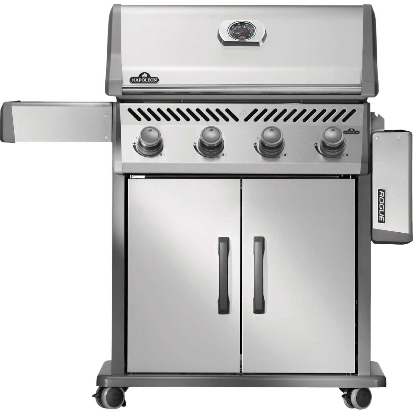 Napoleon Rogue 525 4-Burner LP Gas Grill, Stainless Steel Image 4