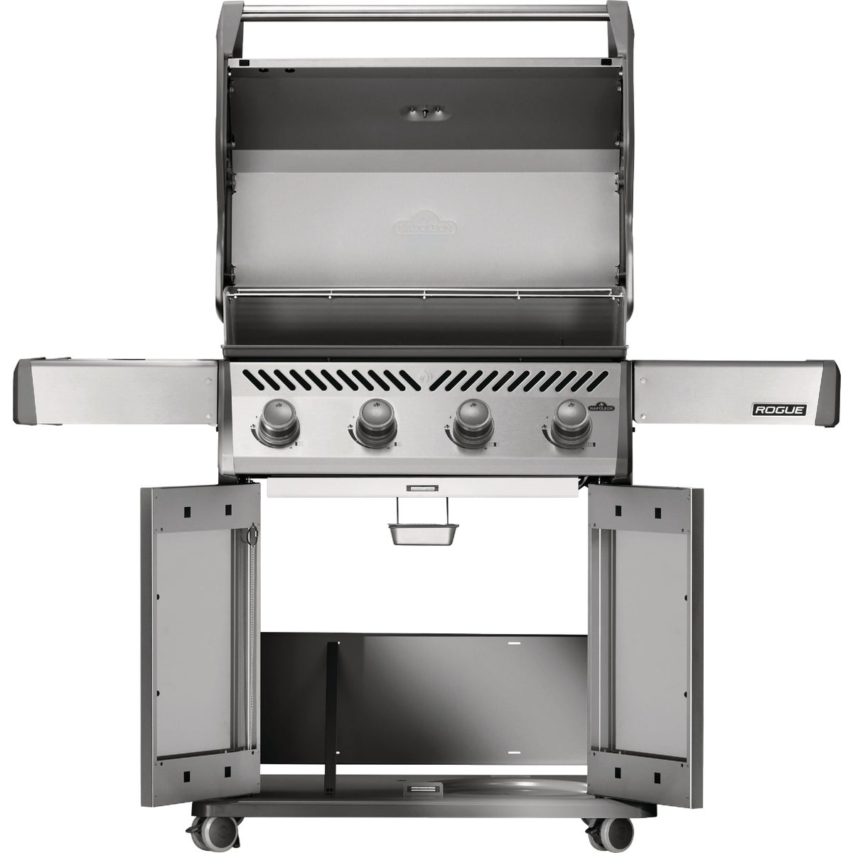 Napoleon Rogue 525 4-Burner LP Gas Grill, Stainless Steel Image 3