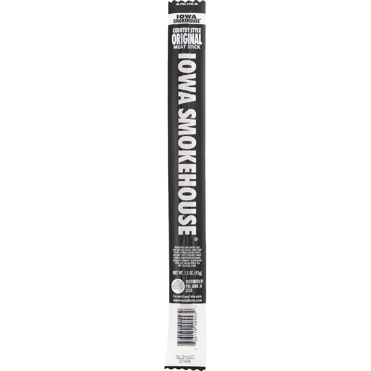 Iowa Smokehouse 1.5 Oz. Original Country Style Meat Stick Jerky