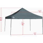 ShelterLogic Shade Tech 12 Ft. x 12 Ft. PFAs Free Fabric Pop-Up Canopy Image 4