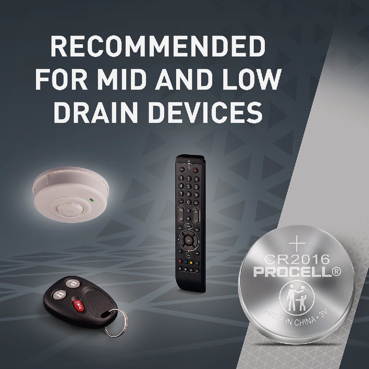 Procell 2016 Lithium 3.0V Coin Cell Battery (5-Pack) Image 5