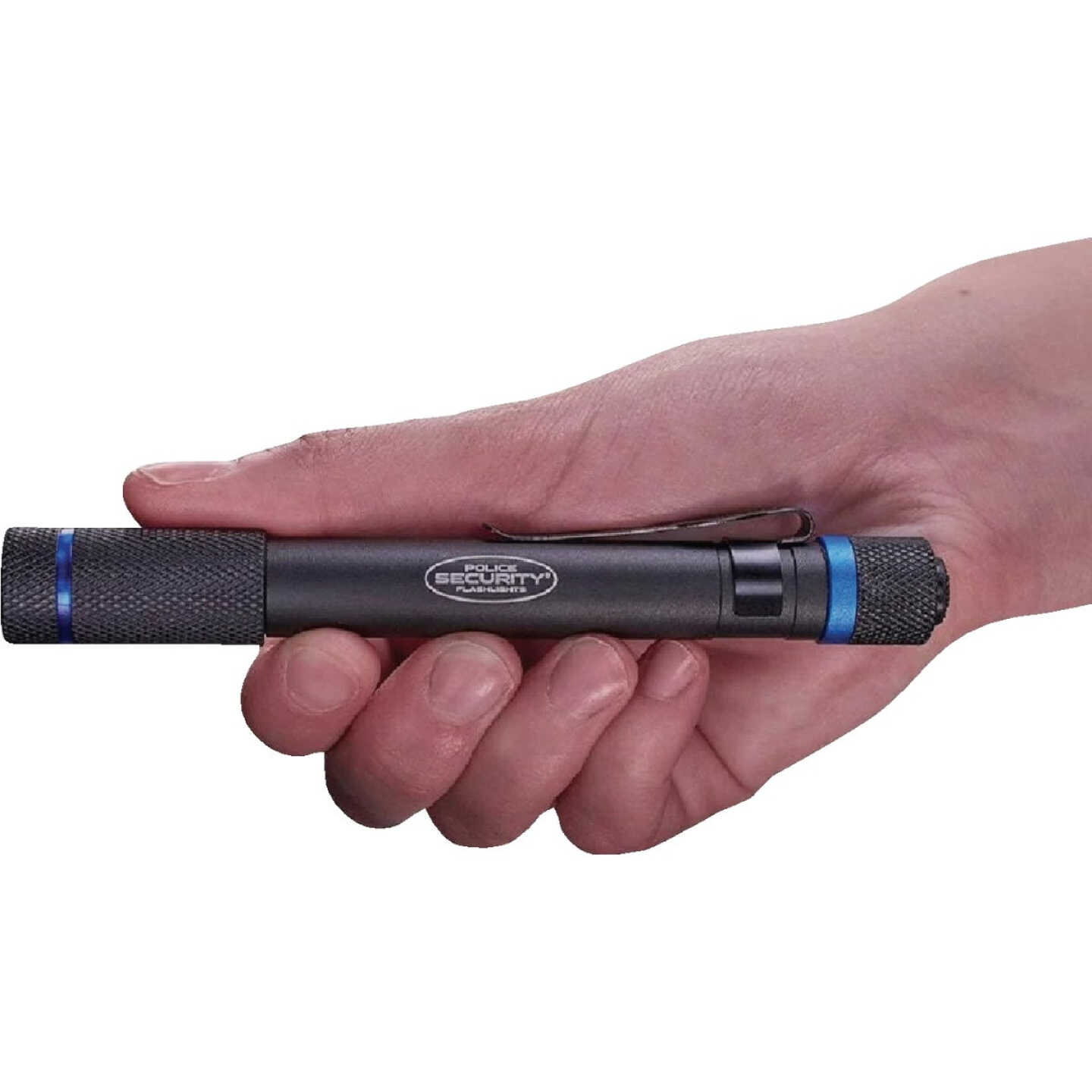 Police Security Aura 270 Lm. 2AAA Aluminum LED Penlight, Black Image 2