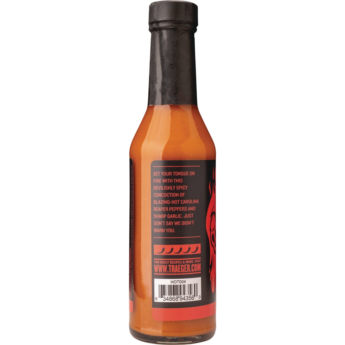 Traeger 8.75 Oz. Carolina Reaper & Garlic Hot Sauce Image 6