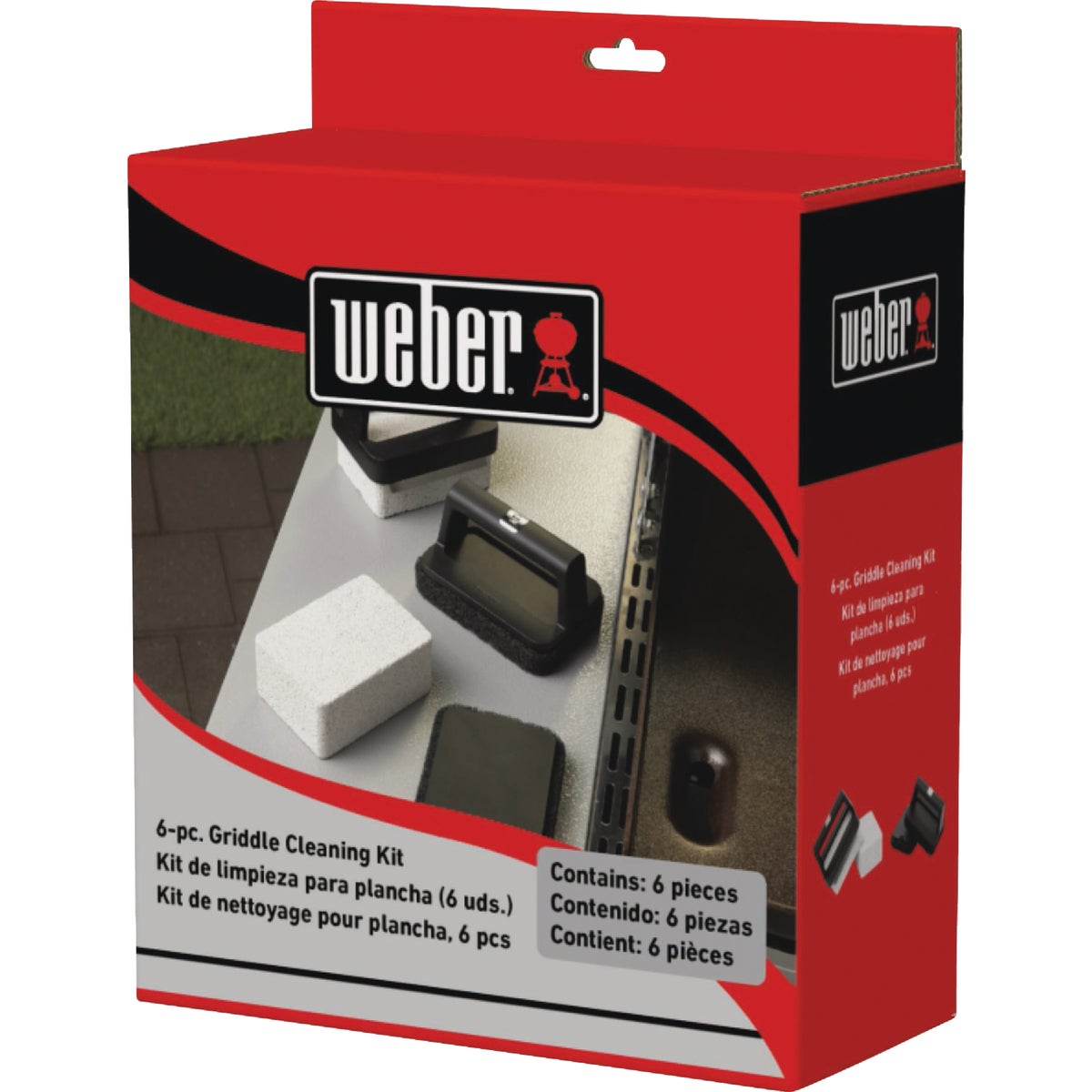 Weber Griddle Cleaning Kit (6-Piece) Image 2